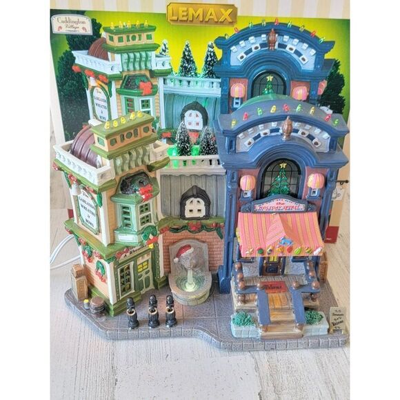 Lemax Holiday Treasure Christmas Shops 2005 village accessory xmas decor